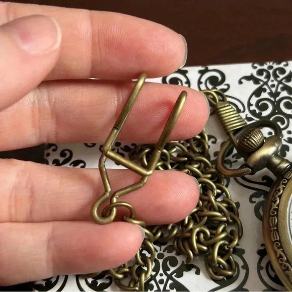 4/$100 BRASS pocket analog  watch, father day gift - Picture 6 of 7